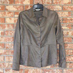 Cutter & Buck Faux Suede Top